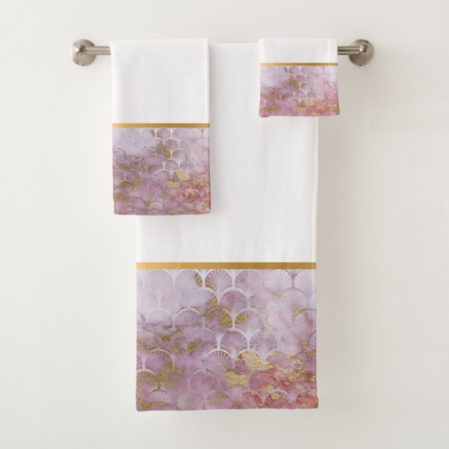 RETRO MARBLE PINK MERMAID INSPIRADO EN EL CUARTO D (In situ)