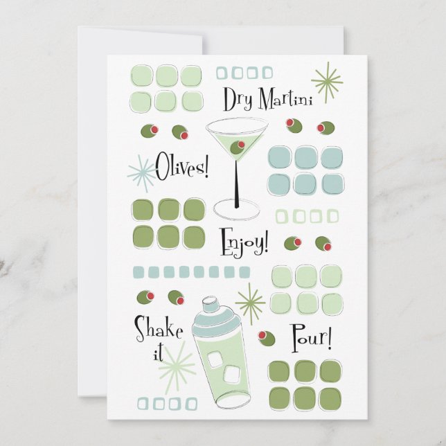 Retro Martini Mediosiglo Moderno (Anverso)