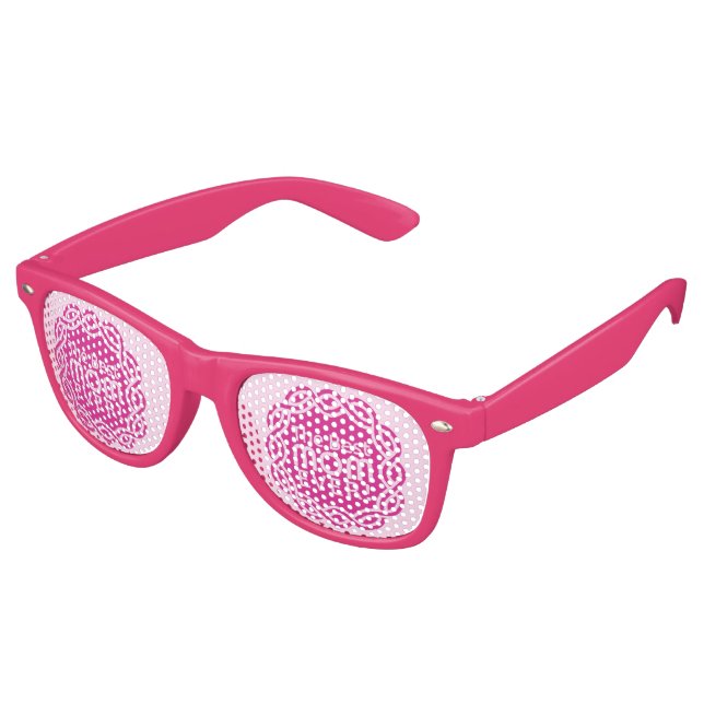 Retro MEJORES Gafas de fiesta MOM (Ángulo)