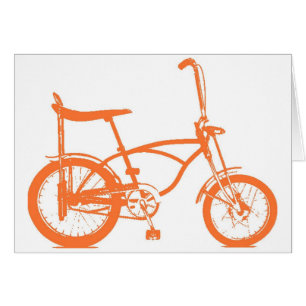 Retro Naranja Krate Banana Seat Bike