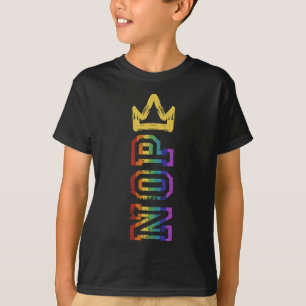 Retro No Reyes No Protesta Camisa De Rótulo Para H