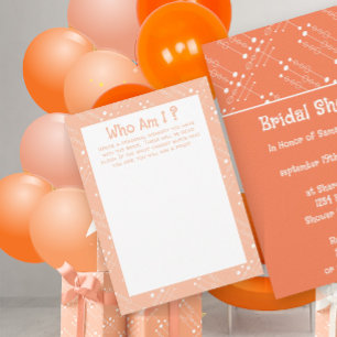 Retro Peach MCM Tarjeta de juego moderna de mediad