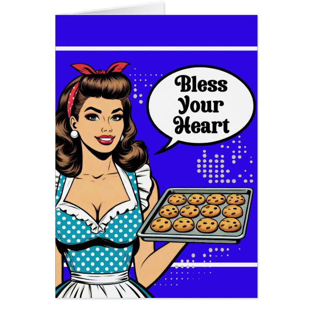 Retro Pinup_ Bendice tu corazón (Frente)