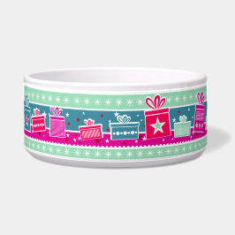 Retro Presenta plato de perro