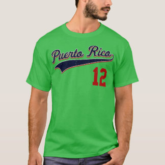 Retro Puerto Rico Beisbol Jersey Boricua