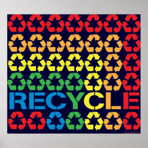 Retro recicle la impresión