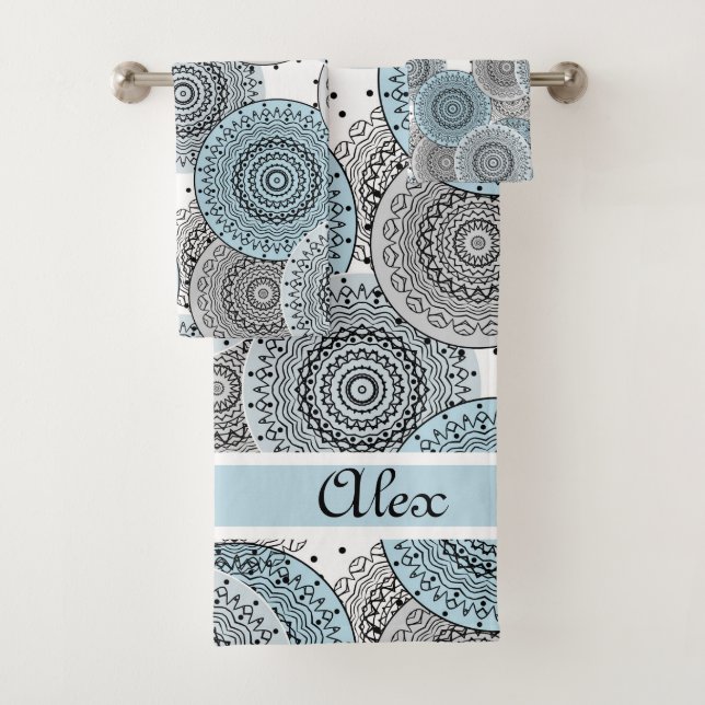 Retro, retro, azul y gris, elegante (In situ)