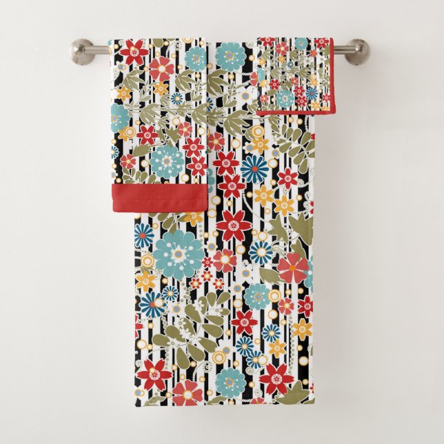 Retro, retro floral (In situ)