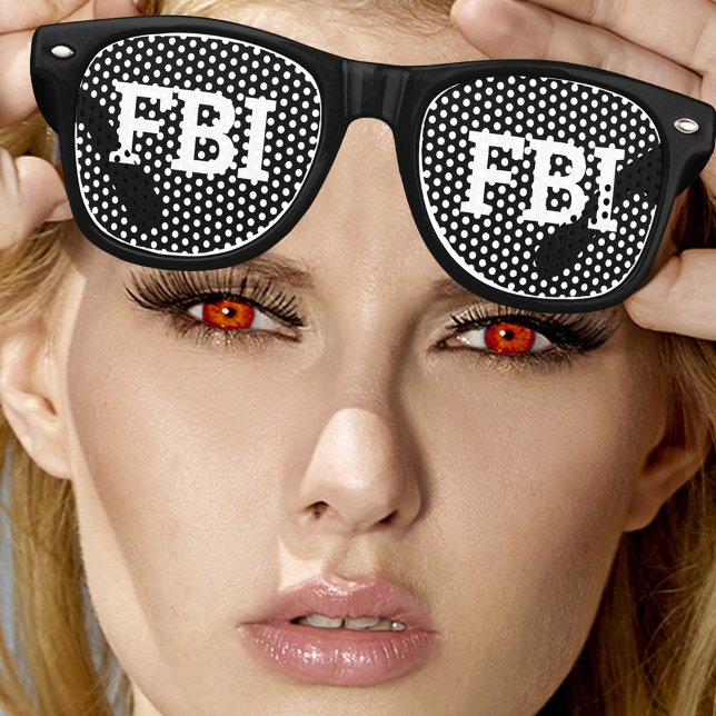 Retro Shades del FBI / Fiestas divertidos Gafas de (Subido por el creador)