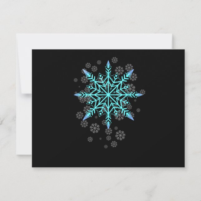 Retro Snowflake para mujeres (Anverso)