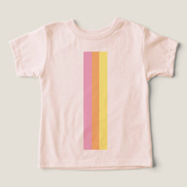 Retro stripes la camiseta de un niño pequeño (Nara