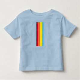 Retro stripes la camiseta de un niño pequeño (Navy