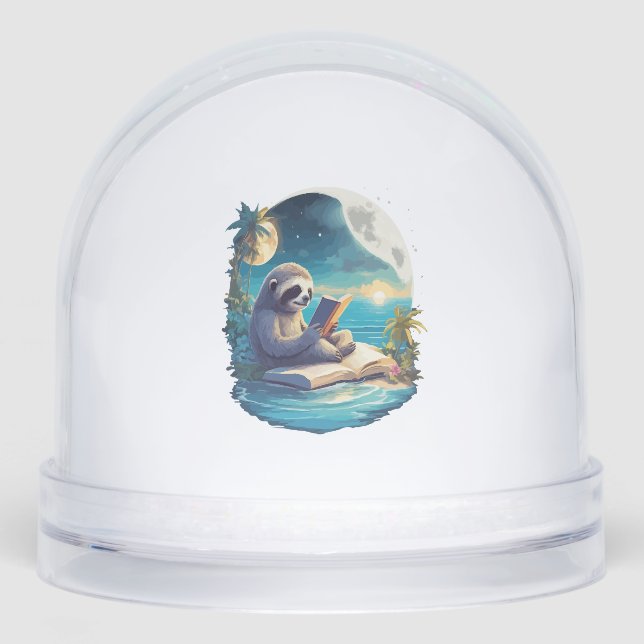 Retro Summer Beach Sloth (Anverso)