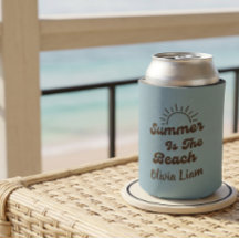 Retro Summer es el enfriador de latas personalizad