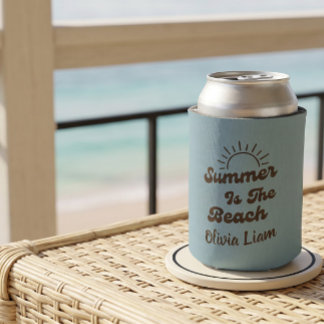 Retro Summer es el enfriador de latas personalizad