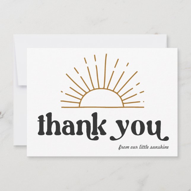 Retro Sunshine Gracias (Anverso)