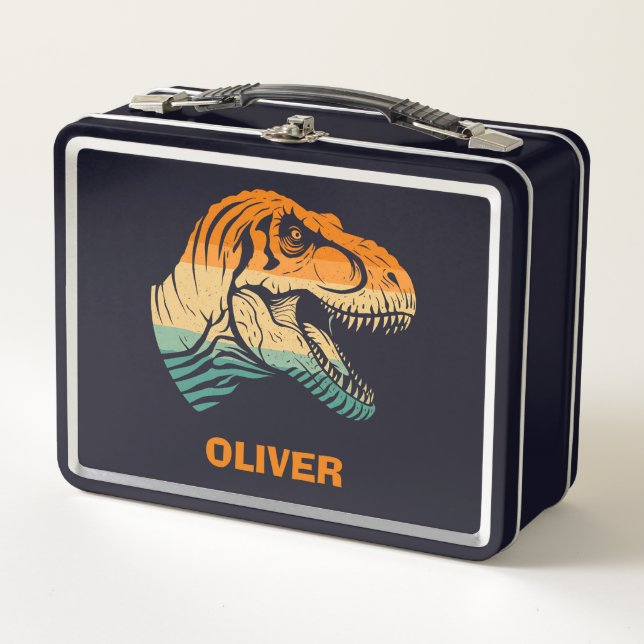 Retro T-rex Dinosaur (Anverso)