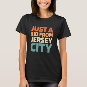 Retro Uu City Usa Solo Un Niño De New Jersey Jerse