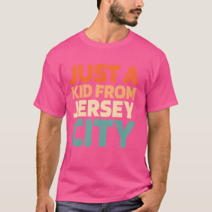 Retro Uu City Usa Solo Un Niño De New Jersey Jerse