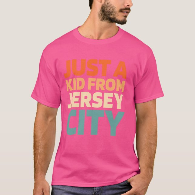 Retro Uu City Usa Solo Un Niño De New Jersey Jerse (Anverso)