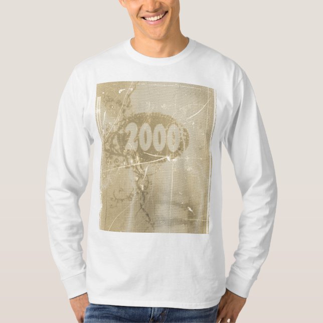 Retro vintage 2000 - camiseta (Anverso)