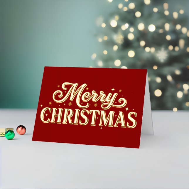 Retro Vintage Merry Christmas (Vacaciones in situ 2)