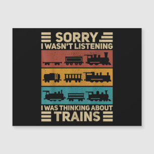 Retro Wagon Train Lover Modelo Conductor Ferroviar