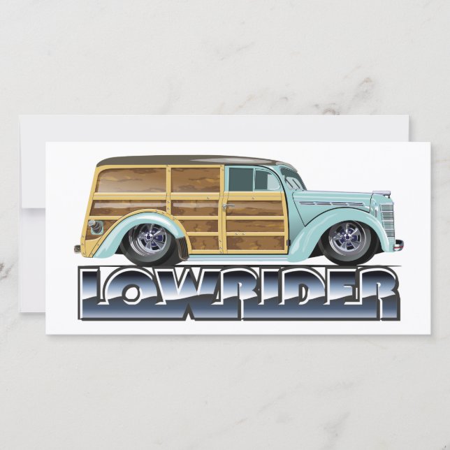 Retro Woody Lowrider (Anverso)