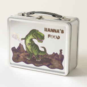 Retroceda T-Rex personalizado Luchbox