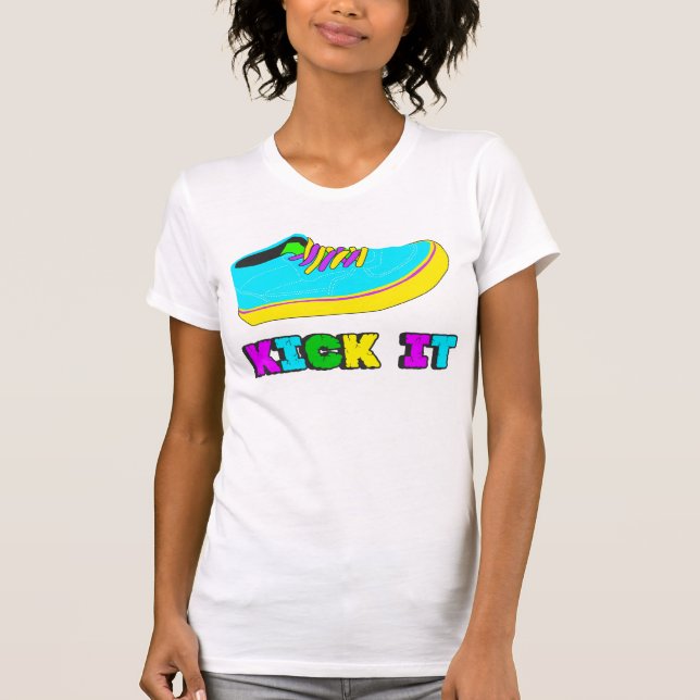 Retroceso rasgó la camiseta de las señoras (Anverso)