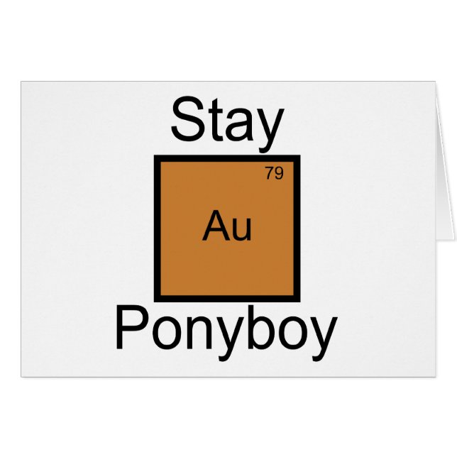 Retruécano del elemento de Ponyboy del oro de la (Anverso (Horizontal))