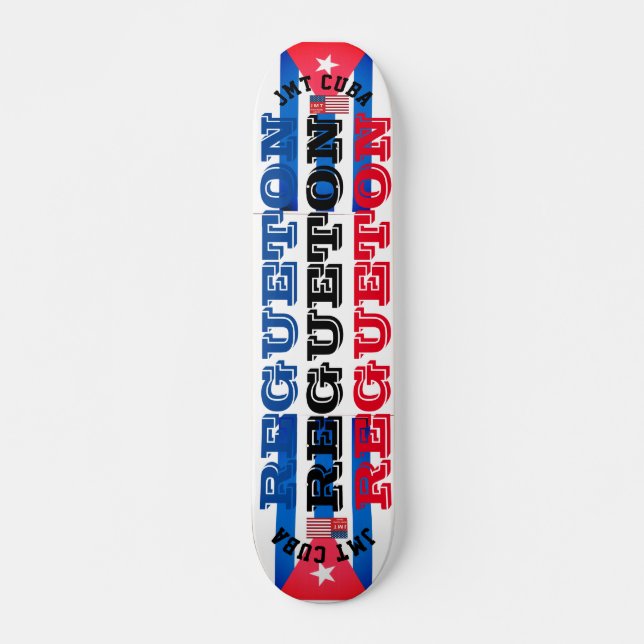 REUGUETON JMT CUBA 7 3/4" cubierta para skateboard (Anverso )