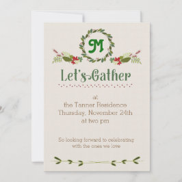 Reunamos la invitación de Acción de Gracias