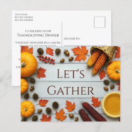 Reunamos la postal de la invitación de Acción de G