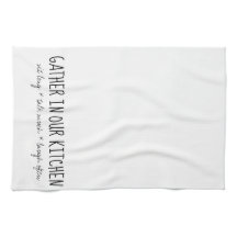 Reúnase en nuestra toalla de cocina