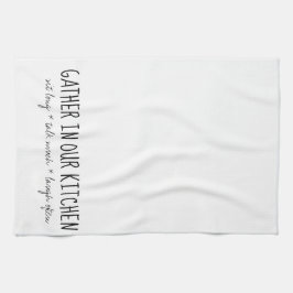 Reúnase en nuestra toalla de cocina