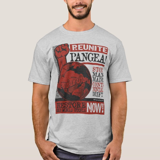 ¡Reúne a Pangea! Camiseta (Anverso)