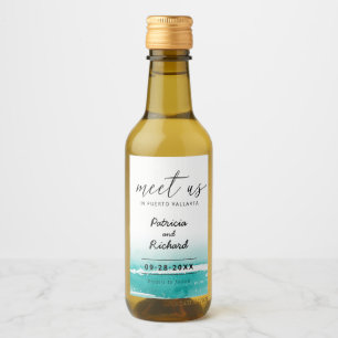 Reúnete Con Nosotros En Boda De Destino Verde azul