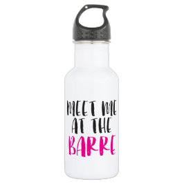Reúnete conmigo en la botella de agua Barre