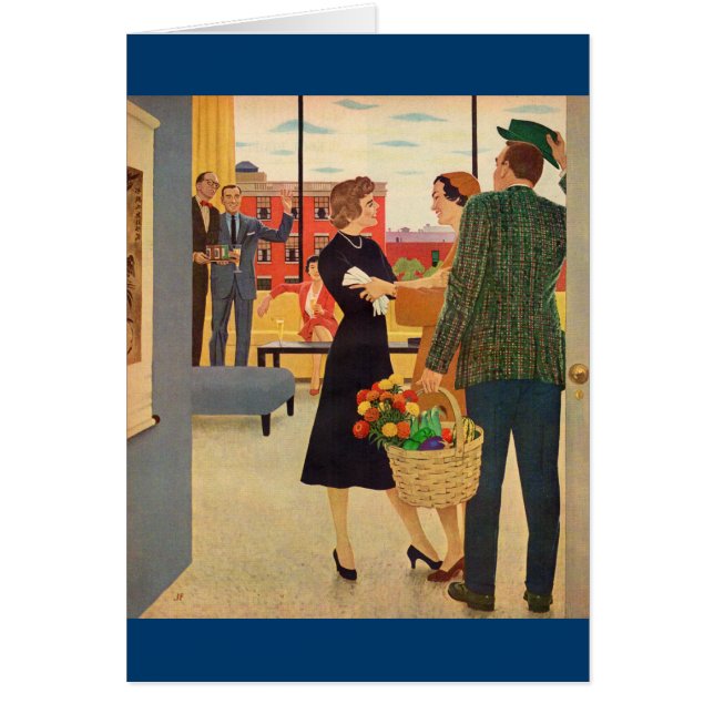 Reuniéndose en los Cibulskis' (Frente)