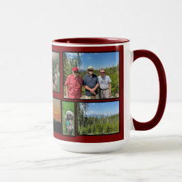 "Reunión" 15 oz. Taza en colores combinados