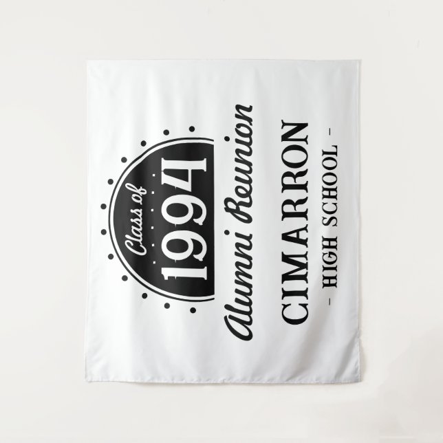 Reunión de Clase Tapiz de cualquier año (Anverso)