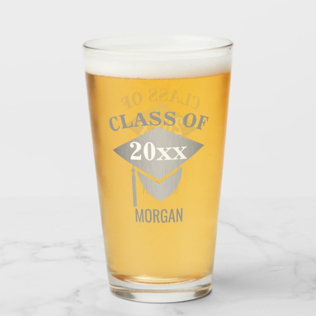 Reunión de diversión de tassel plateado Mortarboar (Anverso (lleno))