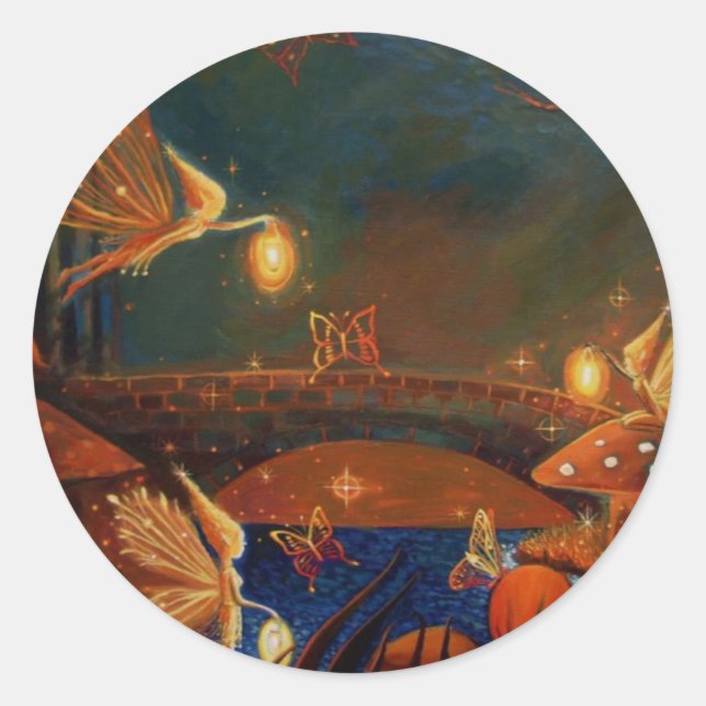 Reunión de hadas - Hoja Pegatina (Anverso)