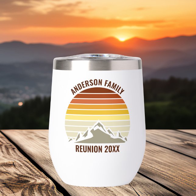 Reunión de Reunión de la Familia Retro Sunset Moun (Subido por el creador)