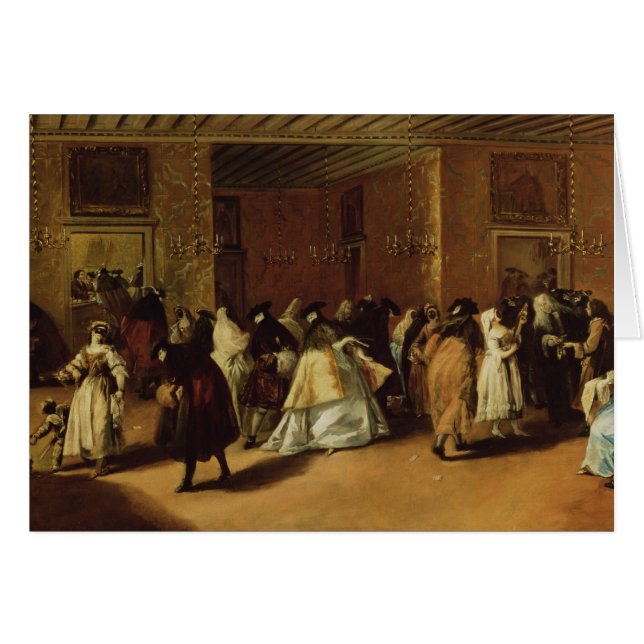 Reunión enmascarada (Anverso (Horizontal))