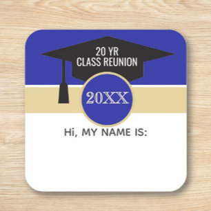 ¡Reunión! Etiqueta de nombre de reunión de clase p
