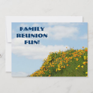 Reunión Familiar Divertida! Invitaciones Tarjetas 