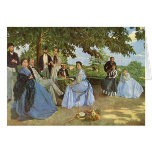 Reunión familiar, Frederick Bazille