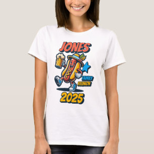 Reunión Familiar Jones 2025 Camisetas Personalizad